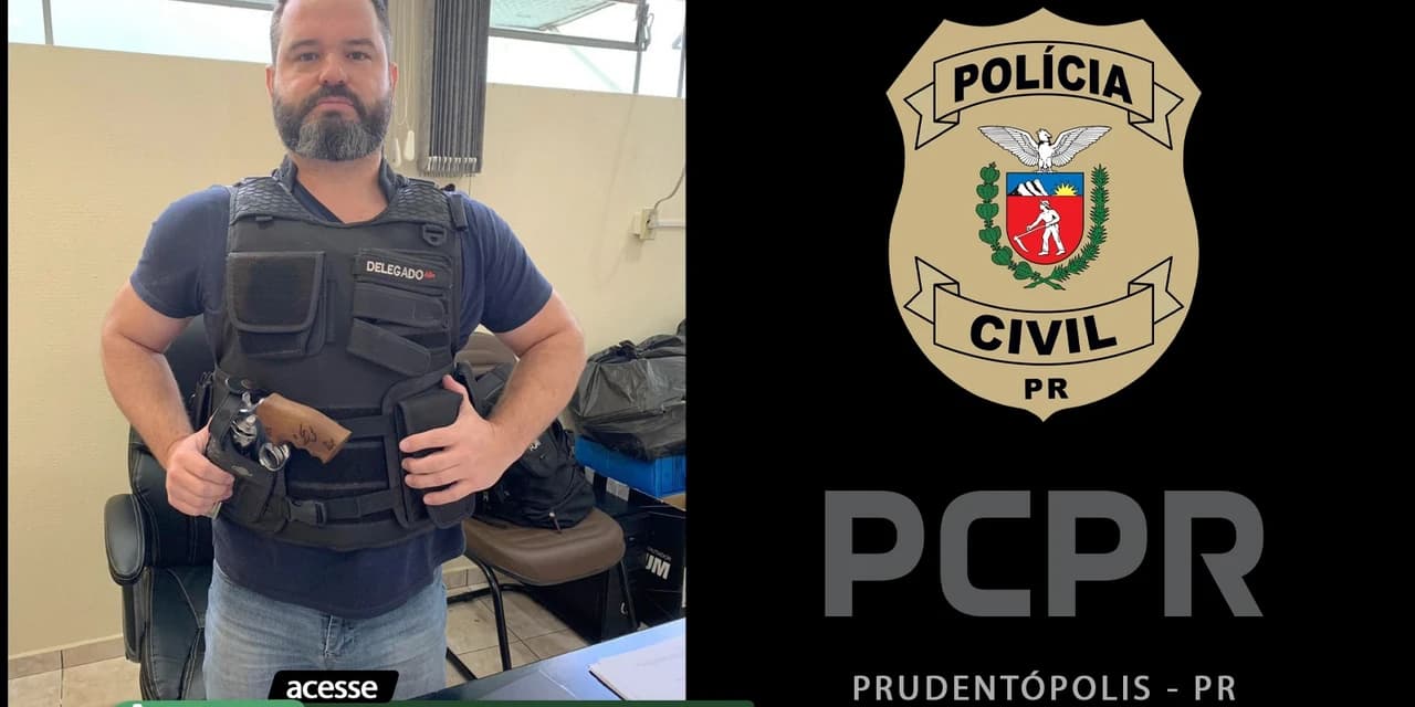 Delegado Dr Rodrigo fala sobre a prisão do homem que atirou em jovem no interior de Prudentópolis. VÍDEO!