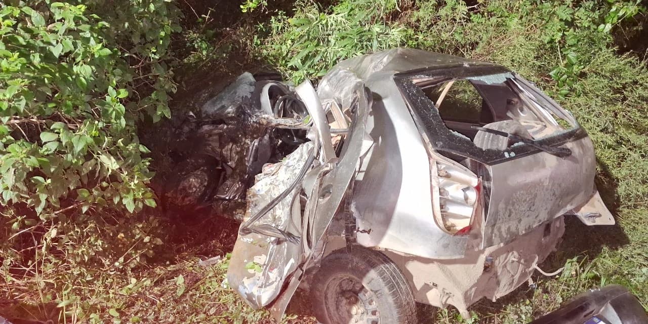 Jovem morre em grave acidente na BR-476 em São Mateus do Sul