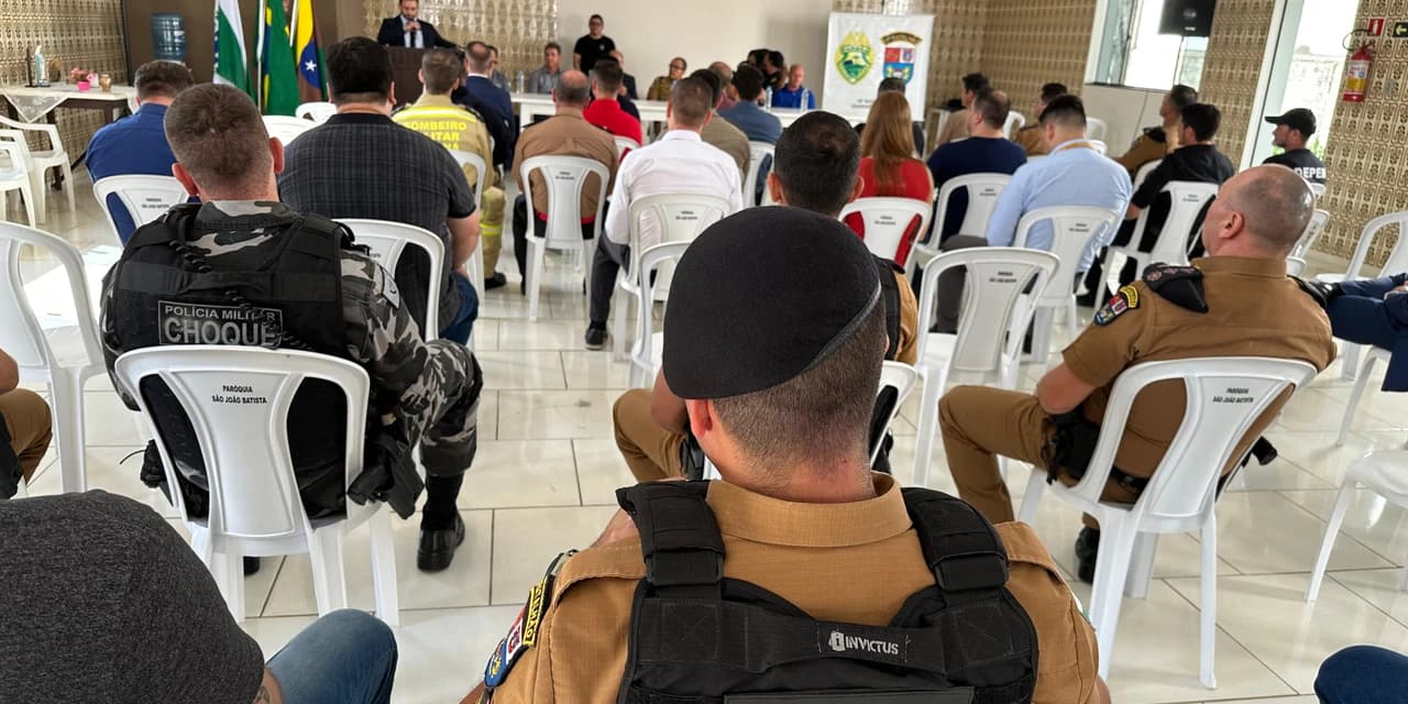 Evento reuniu forças de segurança em Prudentópolis. VÍDEO