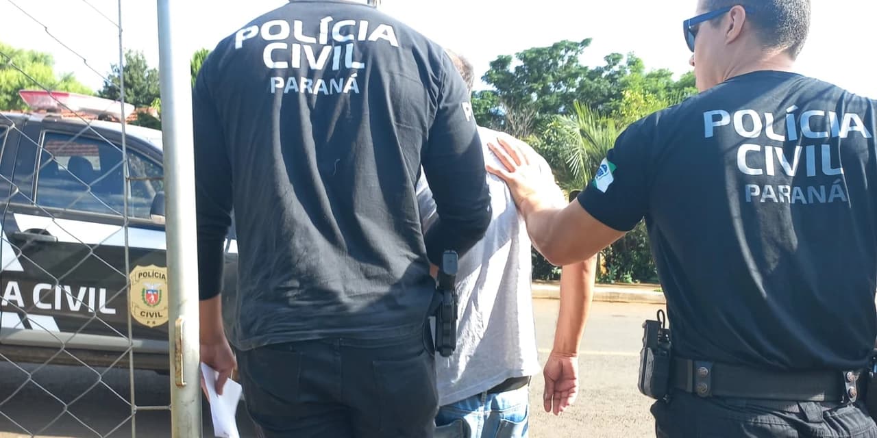 Em Ivaí polícia prende homem acusado de abusar sexualmente das netas de 5 e 7 anos de idade