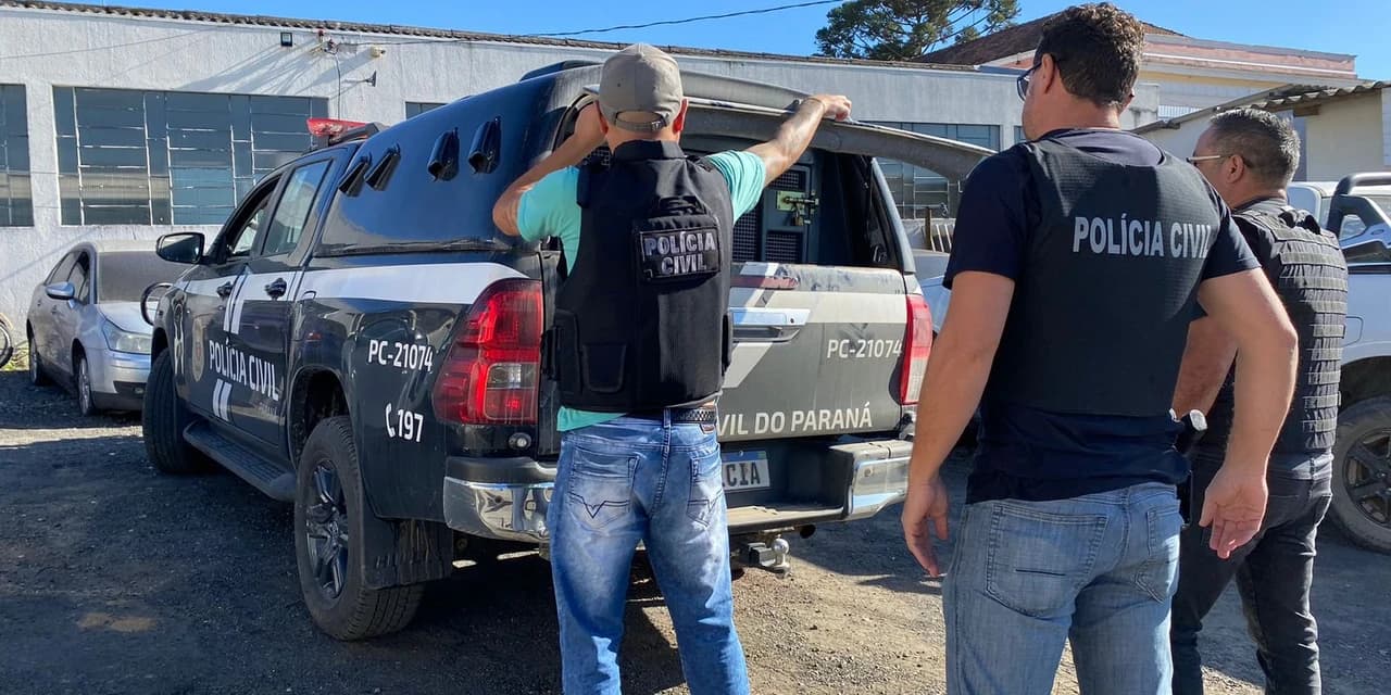Polícia Civil de Palmeira prende homem que foi registrar Boletim de Ocorrência.