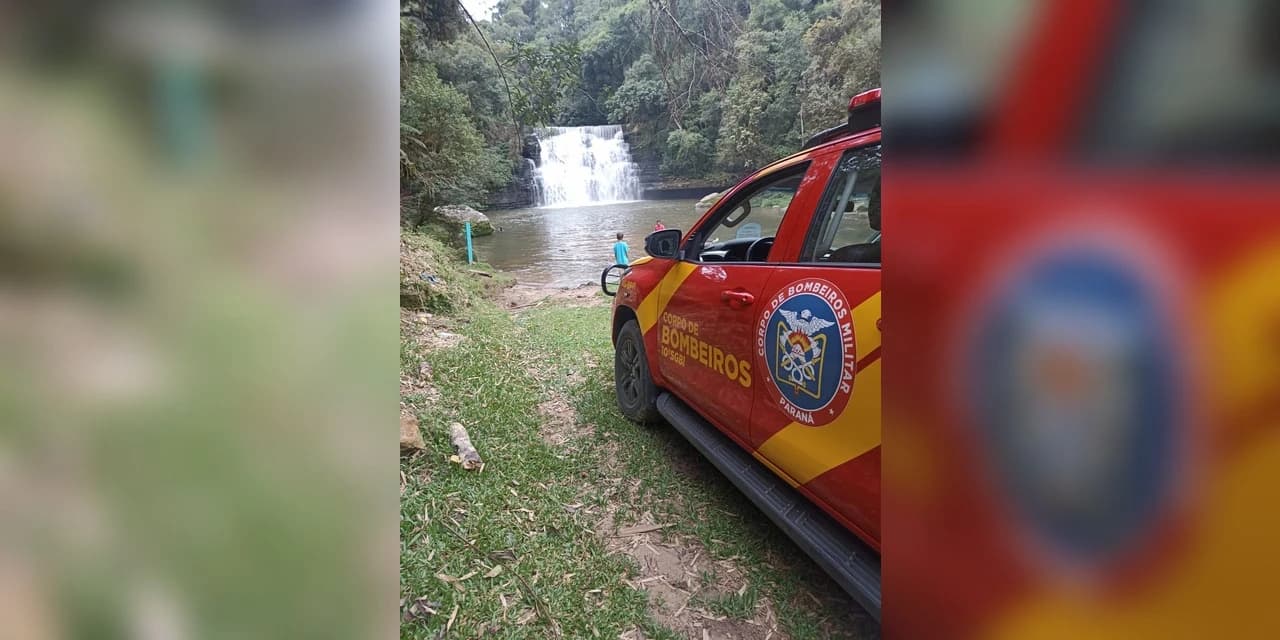 Homem de 29 anos morre afogado na cachoeira Dusanoski no interior de Rio Azul