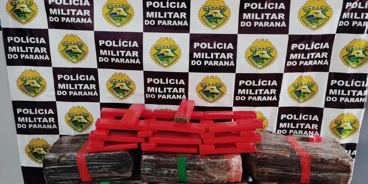 Em Manoel Ribas polícia militar apreende 188,5 kg de maconha