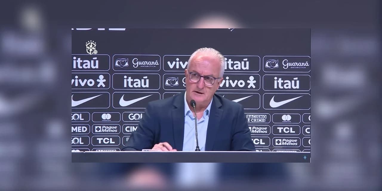 Dorival Júnior anuncia sua primeira lista da convocação da seleção Brasileira.