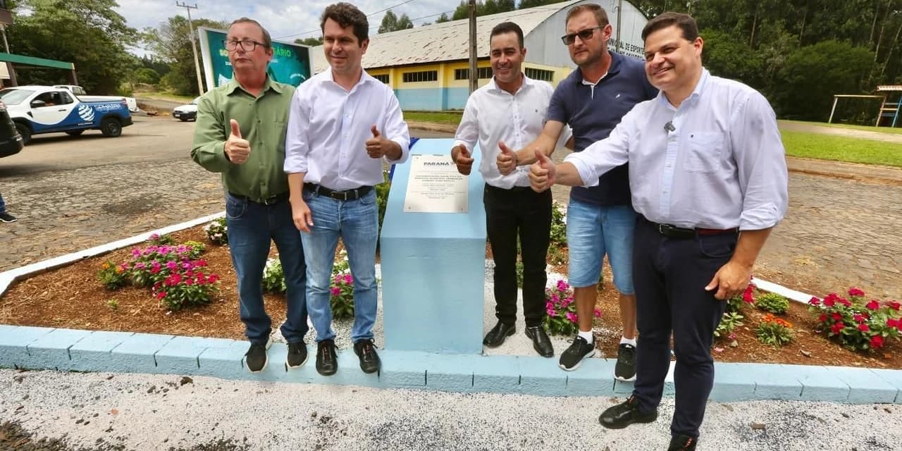 Em Guamiranga prefeitura inaugura três importantes obras no município. VÍDEO!