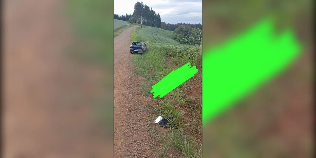 Homem perde a vida em acidente na localidade de Indio Camargo interior de Ivaí