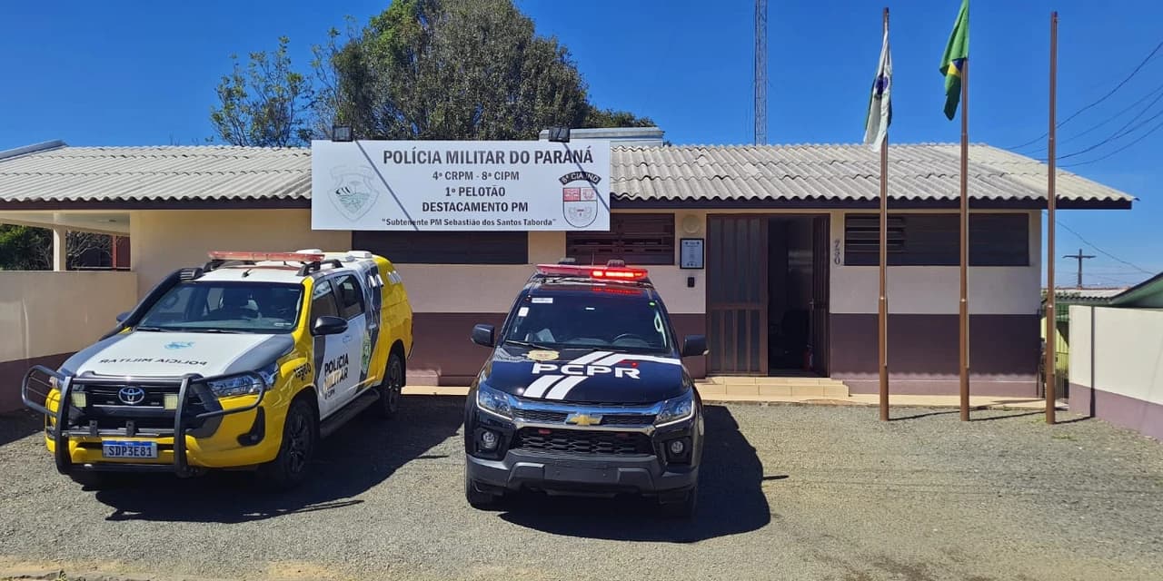 Polícia civil de Irati com apoio da polícia militar de Inácio Martins prende homem investigado por estupro de vulnerável
