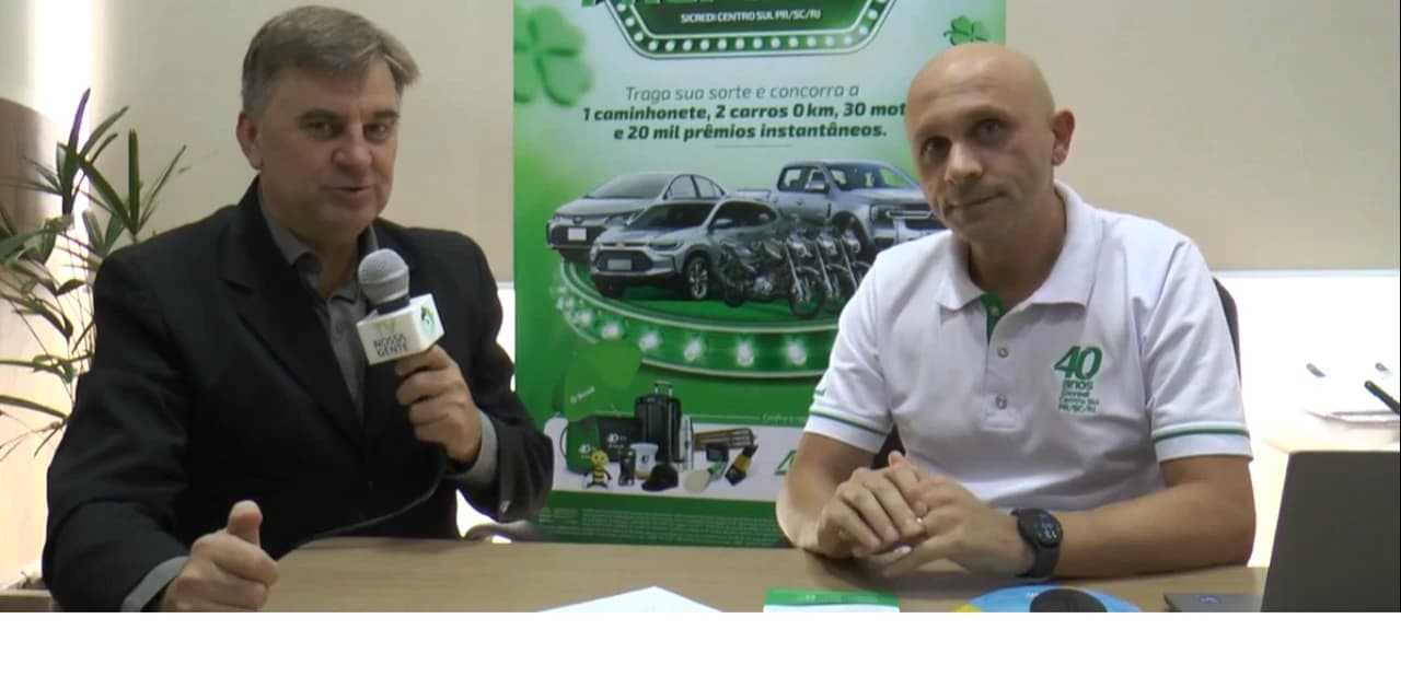 TV NOSSA GENTE: Confira a entrevista com o gerente do Sicredi, Johny Razera. VÍDEO!