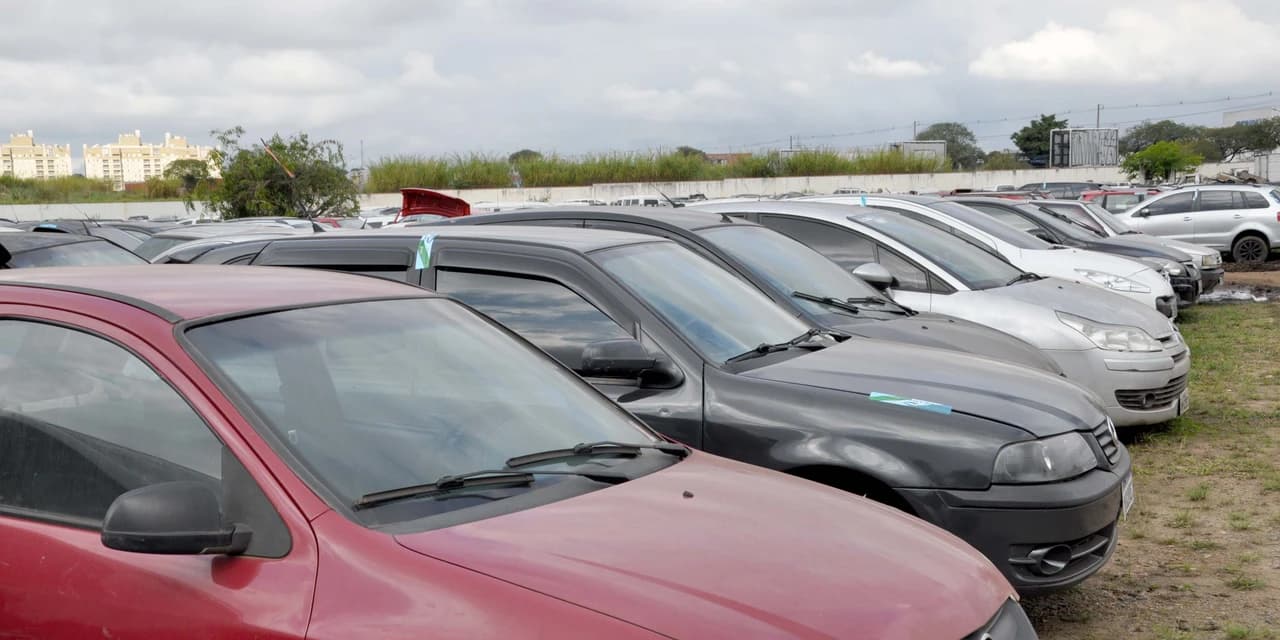Detran-PR vai leiloar 344 veículos para circulação em vias públicas em abril