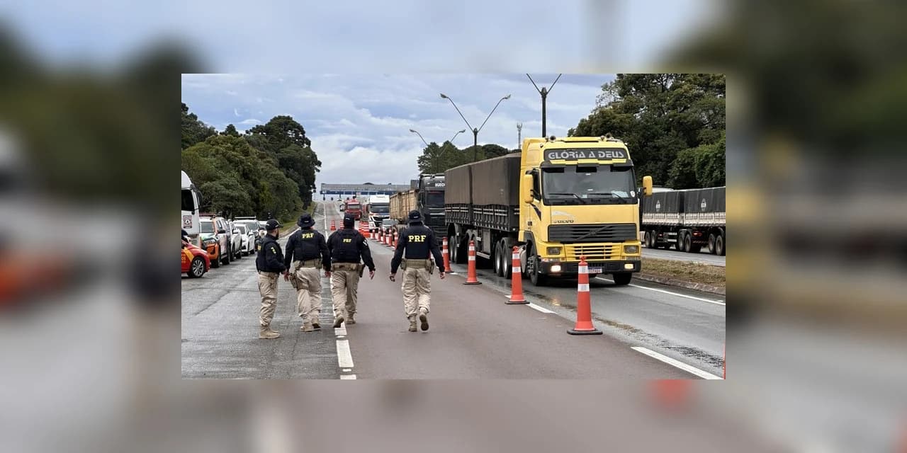 PRF inicia Operação Semana Santa 2024 no Paraná