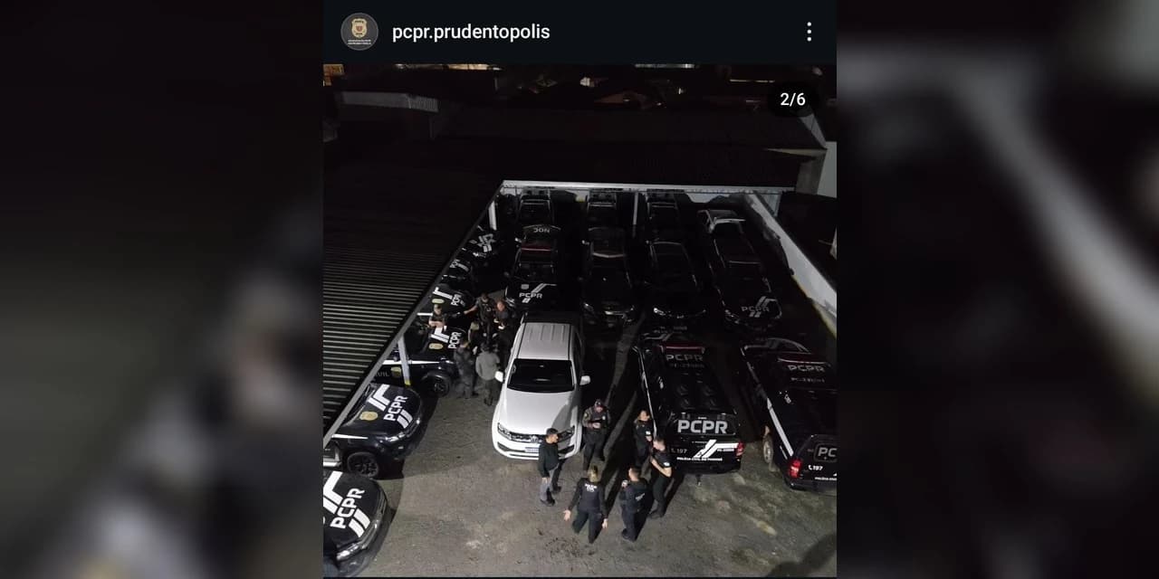 Em Prudentópolis Polícia Civil realiza operação “Tudo três”