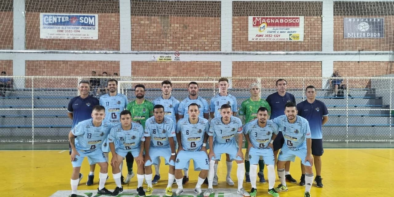 Bronze de Futsal: Prudentópolis vence a primeira e assume a terceira colocação na tabela