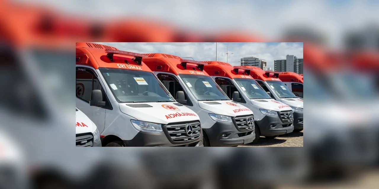 Prudentópolis será beneficiado com duas novas ambulâncias do SAMU 192 com recursos do novo PAC