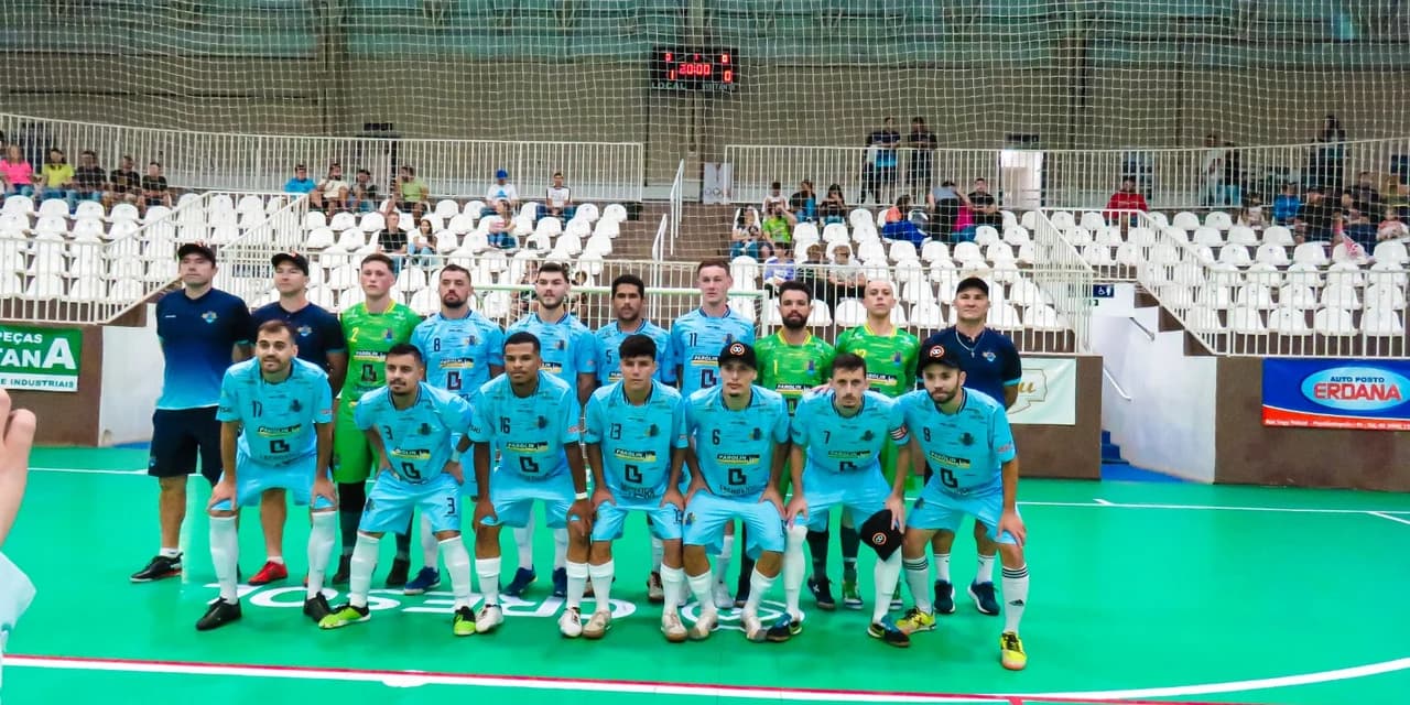 Série Bronze Futsal: Contra o líder do grupo Prude perde a segunda na série bronze