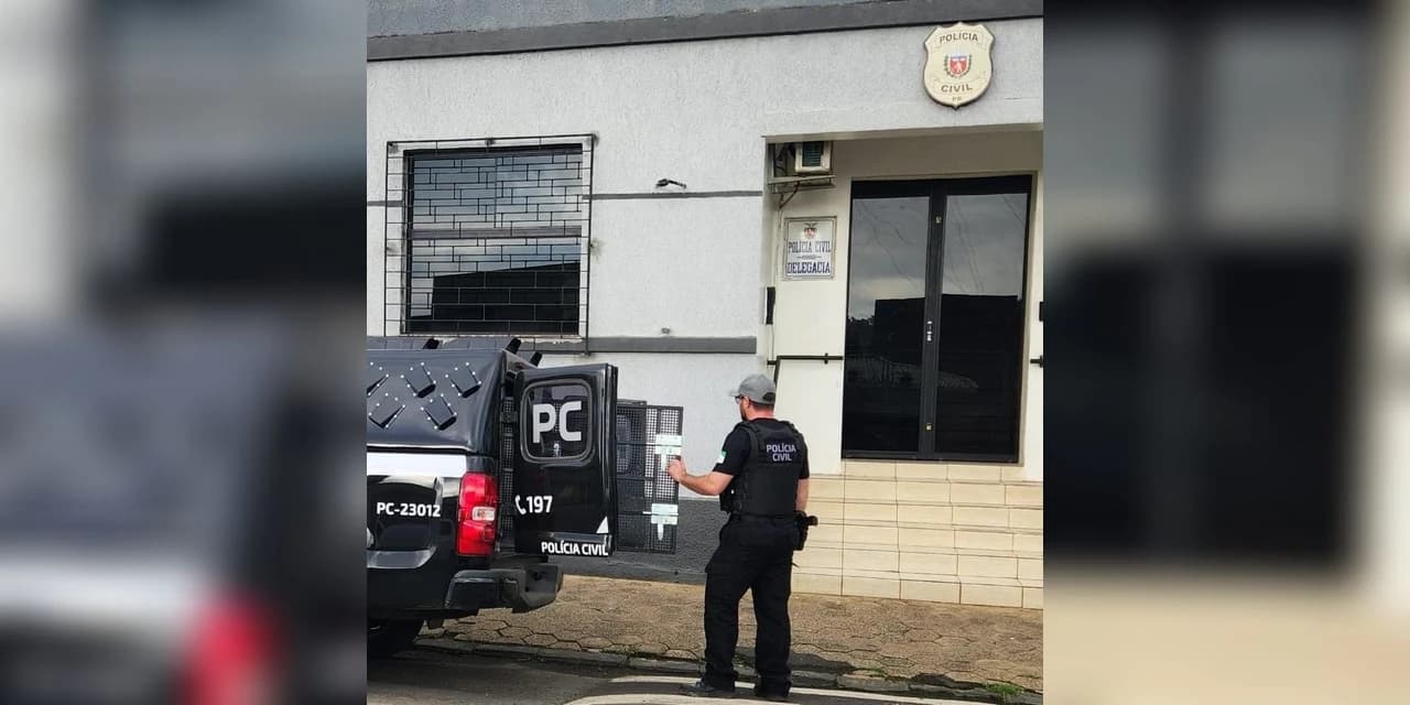 Polícia Civil de Rebouças cumpre mandado de prisão por regressão de regime prisional.