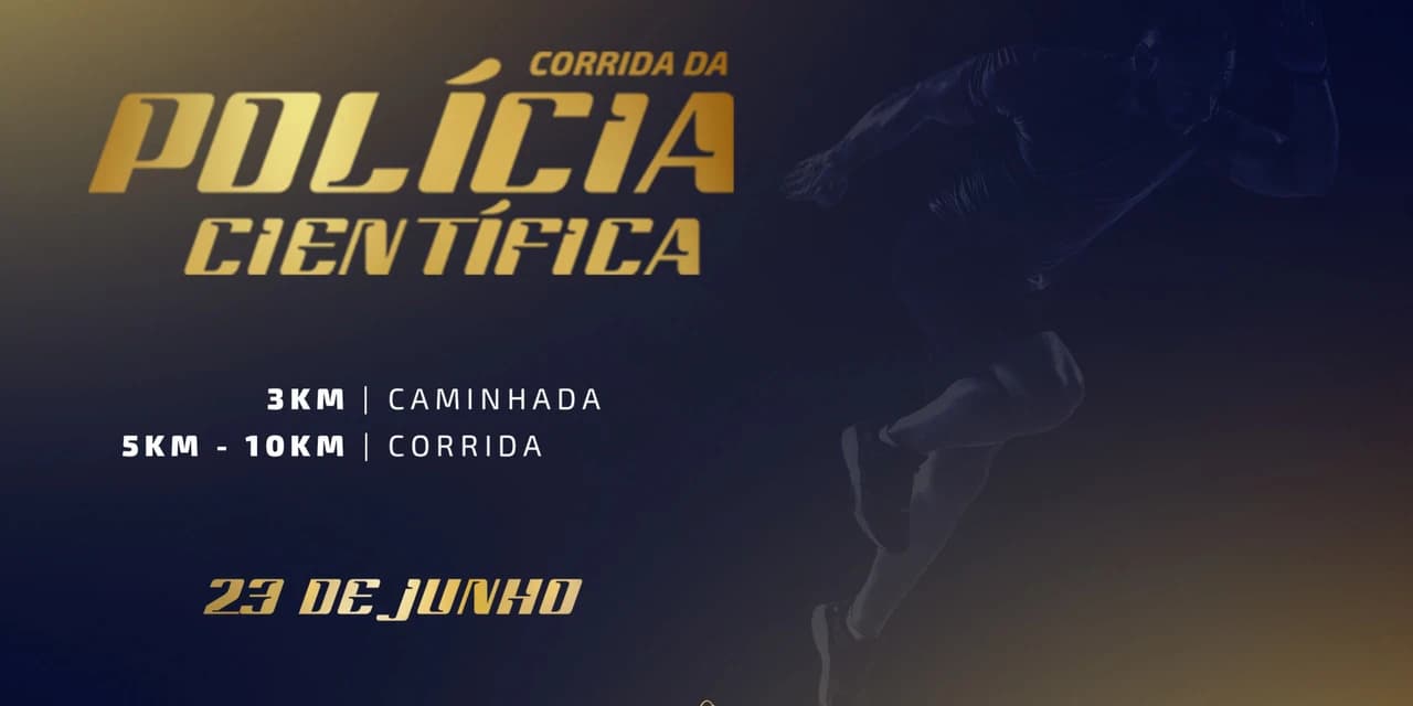 Estão abertas as inscrições para a Corrida de Rua da Polícia Científica do Paraná