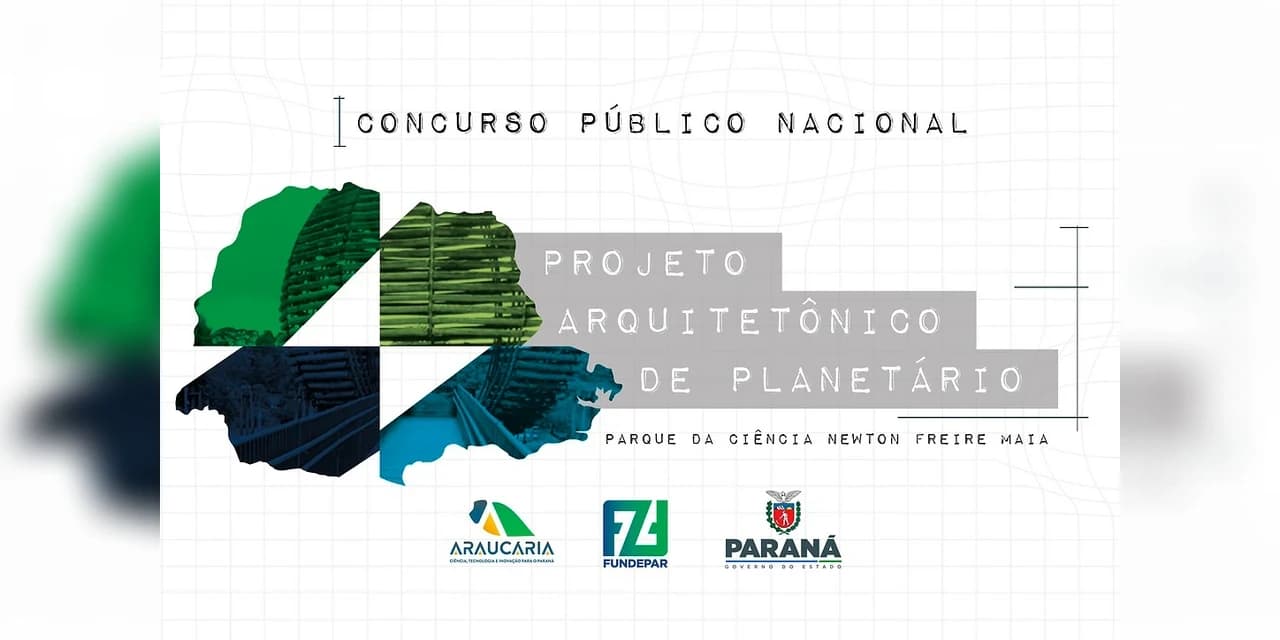 Inscrições para concurso de arquitetura do novo planetário em Pinhais entram na reta final