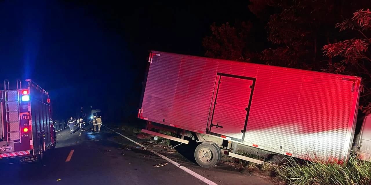 Acidente entre dois caminhões deixa 1 óbito em Imbituva.