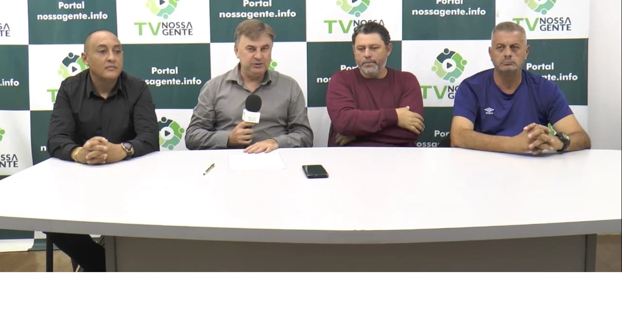 Prudentópolis FC apresenta treinador e diretor executivo para o campeonato paranaense da 3ª divisão 2024.