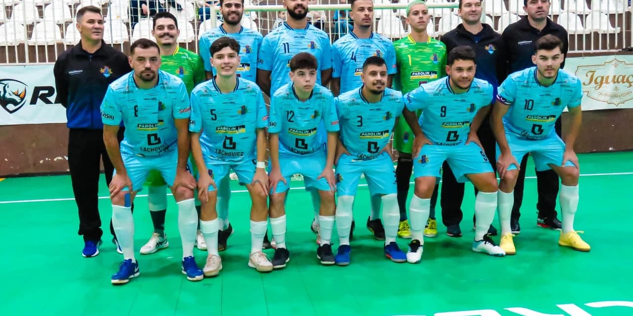 Bronze de Futsal: Prudentópolis vence e termina returno da primeira fase invicto