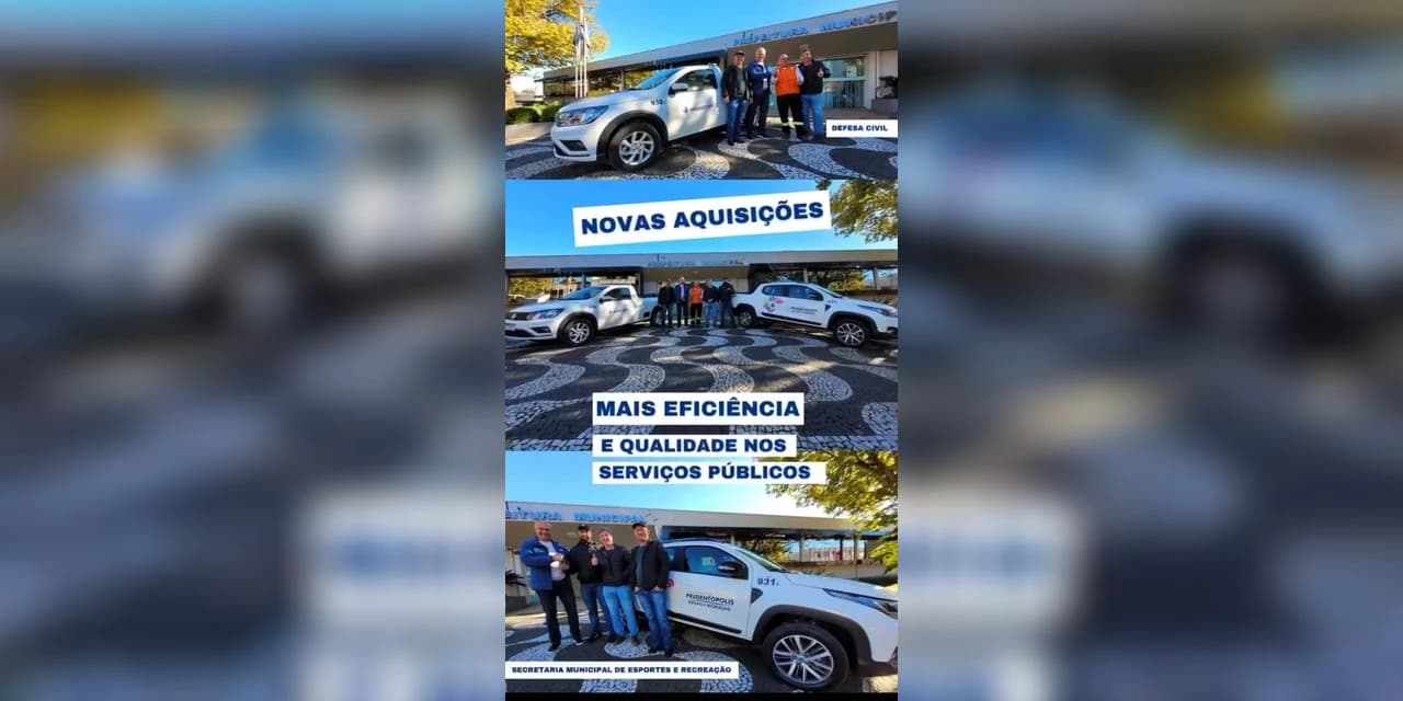 Prefeitura de Prudentópolis através da Secretaria de Esportes e Recreação, realizou a aquisição do segundo novo veículo para apoiar as atividades da secretaria