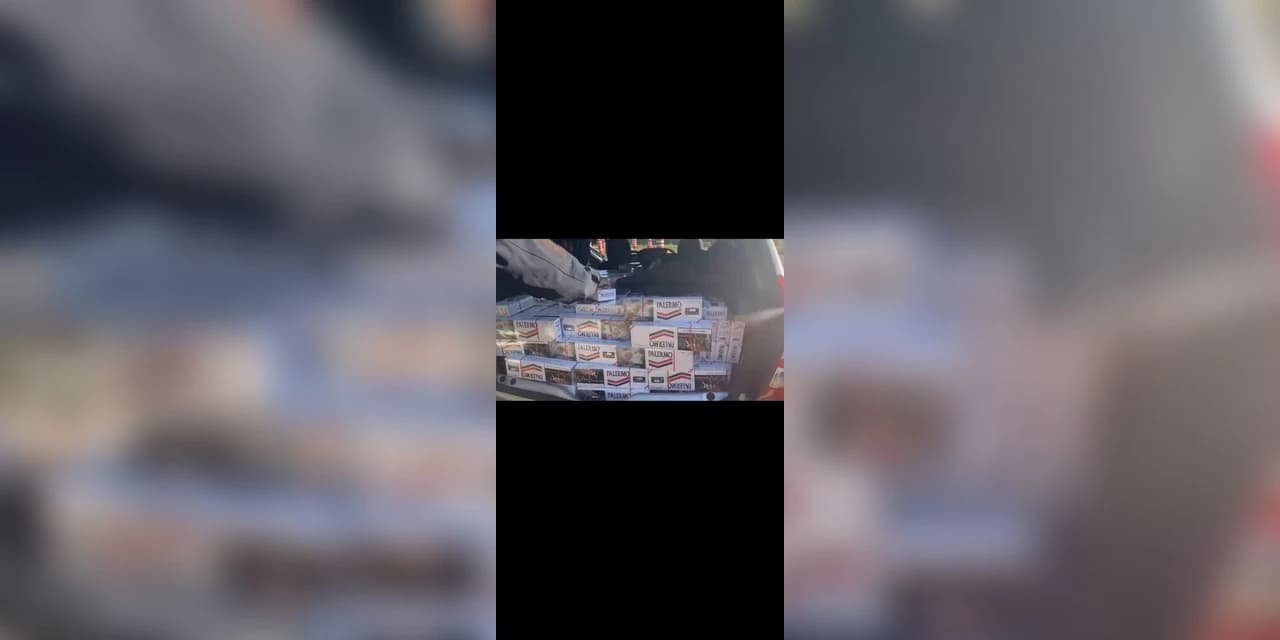 PRF apreende cerca de 7.500 maços de cigarros estrangeiros em Guarapuava-PR