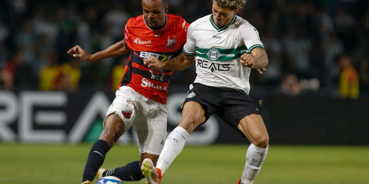 Com golaço do meio de campo, Coritiba vence o Ituano pela Série B