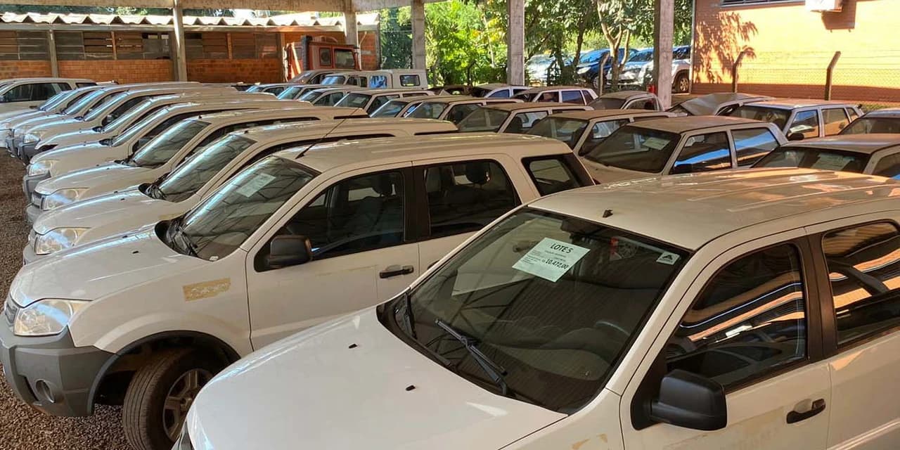 Governo do Estado abre lances para novo leilão de veículos nesta segunda-feira