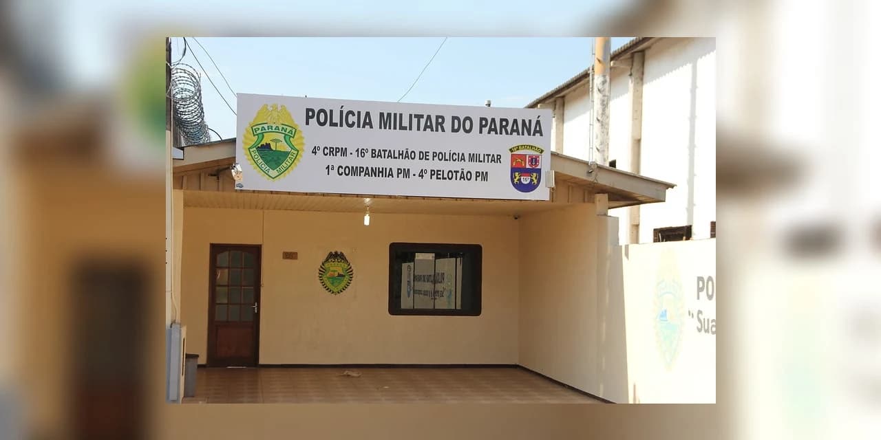 Em Pinhão homem é detido após trocar tiros com policiais militares.