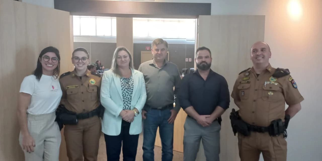 Prudentópolis foi palco do evento "Operação Mulher Segura", parte integrante do Programa Mulher Segura Paraná.