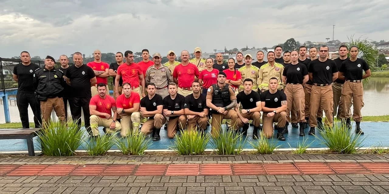 16 BPM realiza a 1ª Corrida dos Gigantes em Prudentópolis