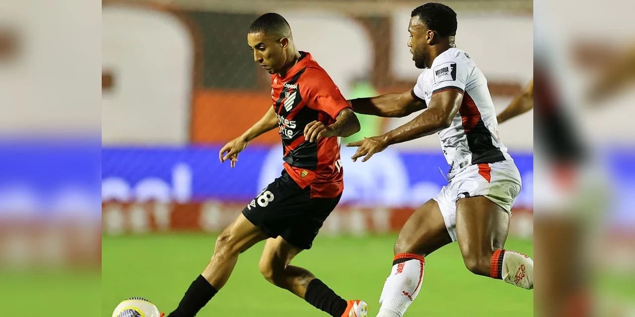 Athletico vence o Vitória fora de casa pelo Brasileirão
