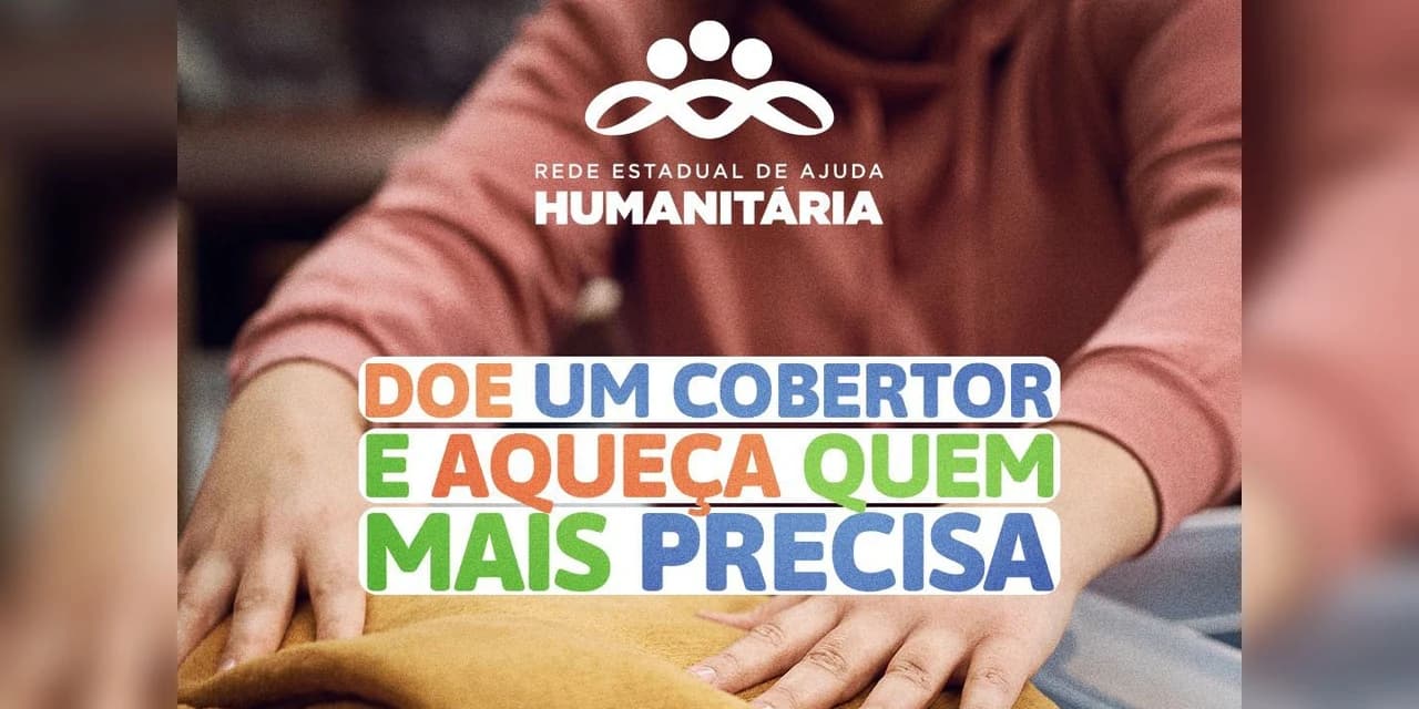 Inverno solidário: Governo do Paraná lança campanha de arrecadação de cobertores