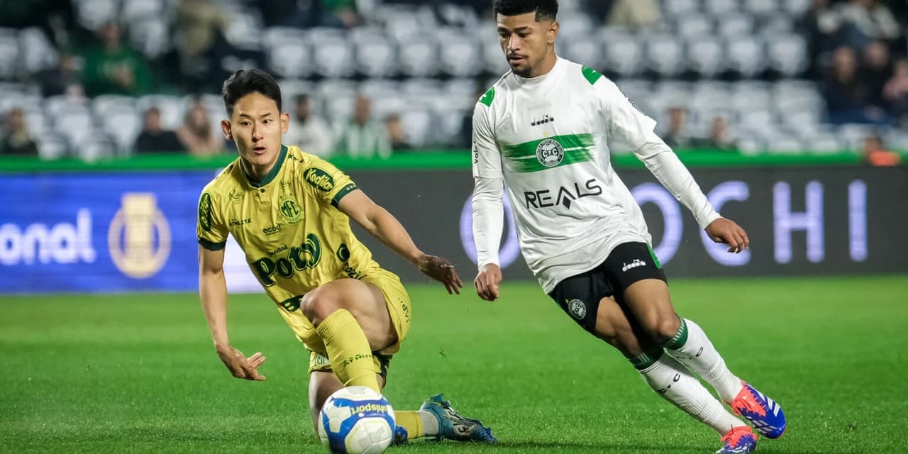 Coritiba perde para o Mirassol no Couto Pereira pela Série B