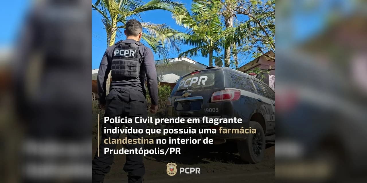Polícia Civil cumpre mandados de busca e apreensão no interior de Prudentópolis