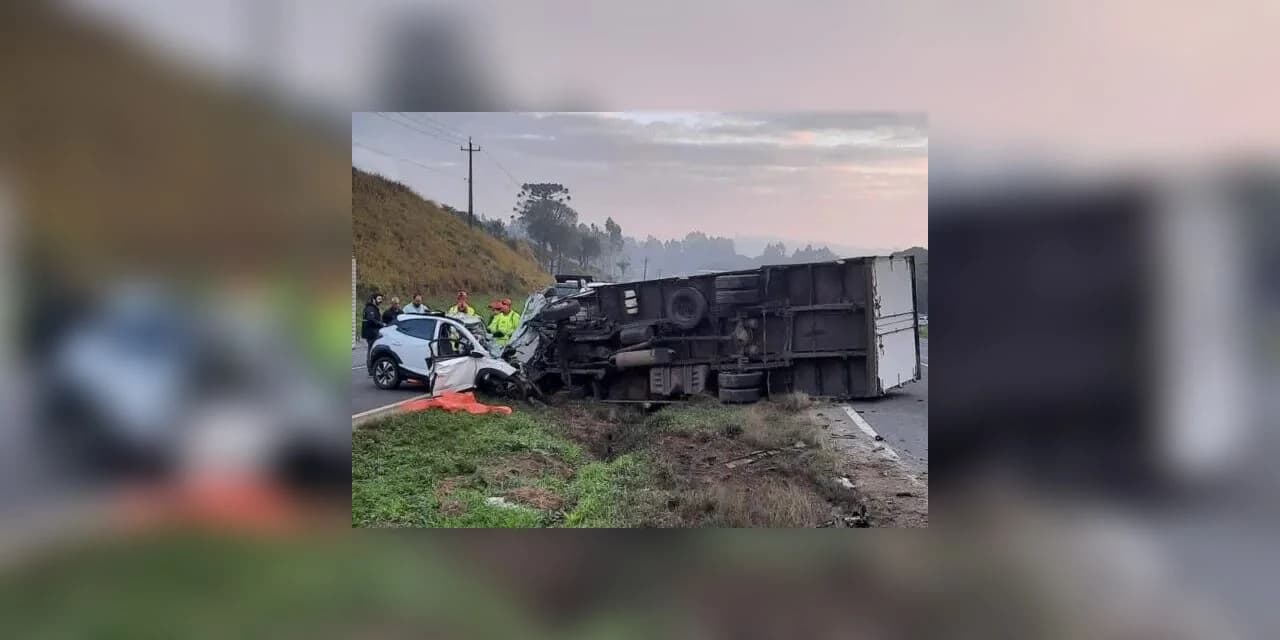 Acidente com três vitimas fatais foi registrado na PR 151 sentido Castro a Carambeí