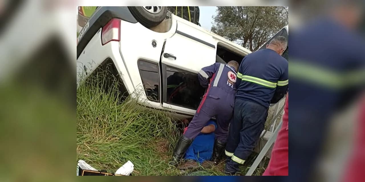 Duas mulheres ficaram gravemente feridas em acidente na BR-153 em Imbituva