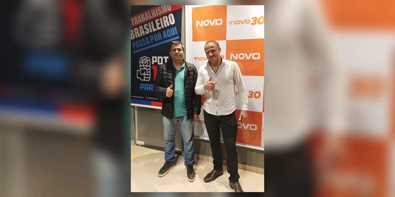 PDT lança o médico Dr Rui Ferro como pré candidato a prefeito e o empresário Bino de vice-prefeito do partido Novo