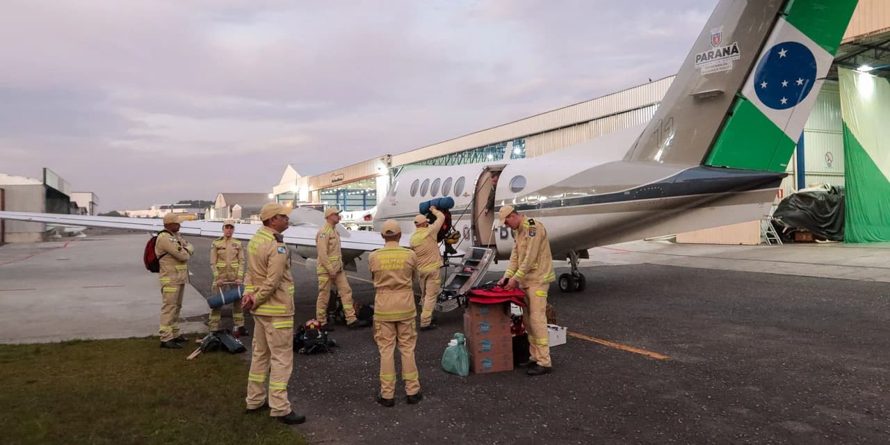 Integração de forças: Corpo de Bombeiros do Paraná manda nova equipe para o Pantanal