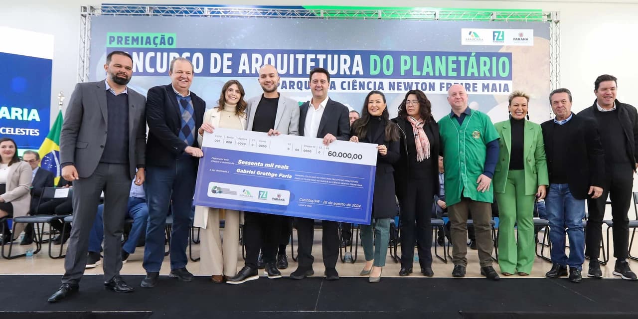 Com investimento de R$ 40 milhões, Paraná terá planetário mais moderno da América Latina