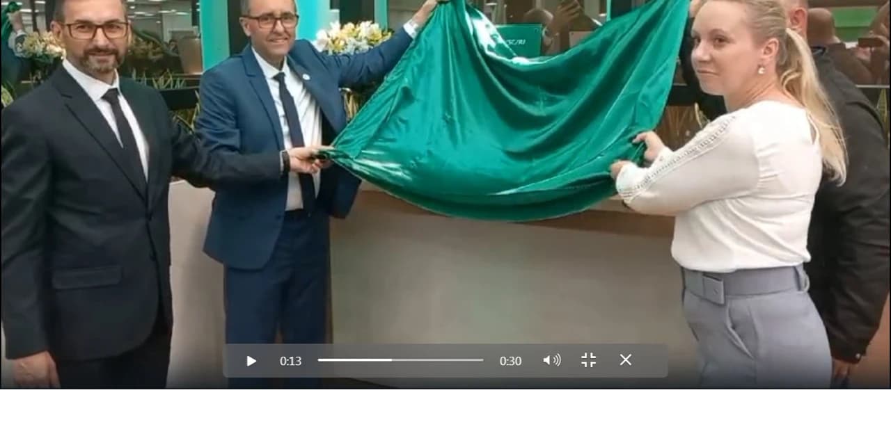 Sicredi inaugura a 3ª agência no município de Prudentópolis. VÍDEO!