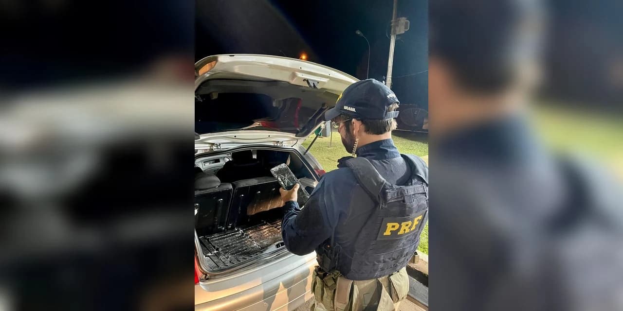 Polícia Rodoviária Federal apreende mais de 165Kg de maconha em Guarapuava-PR