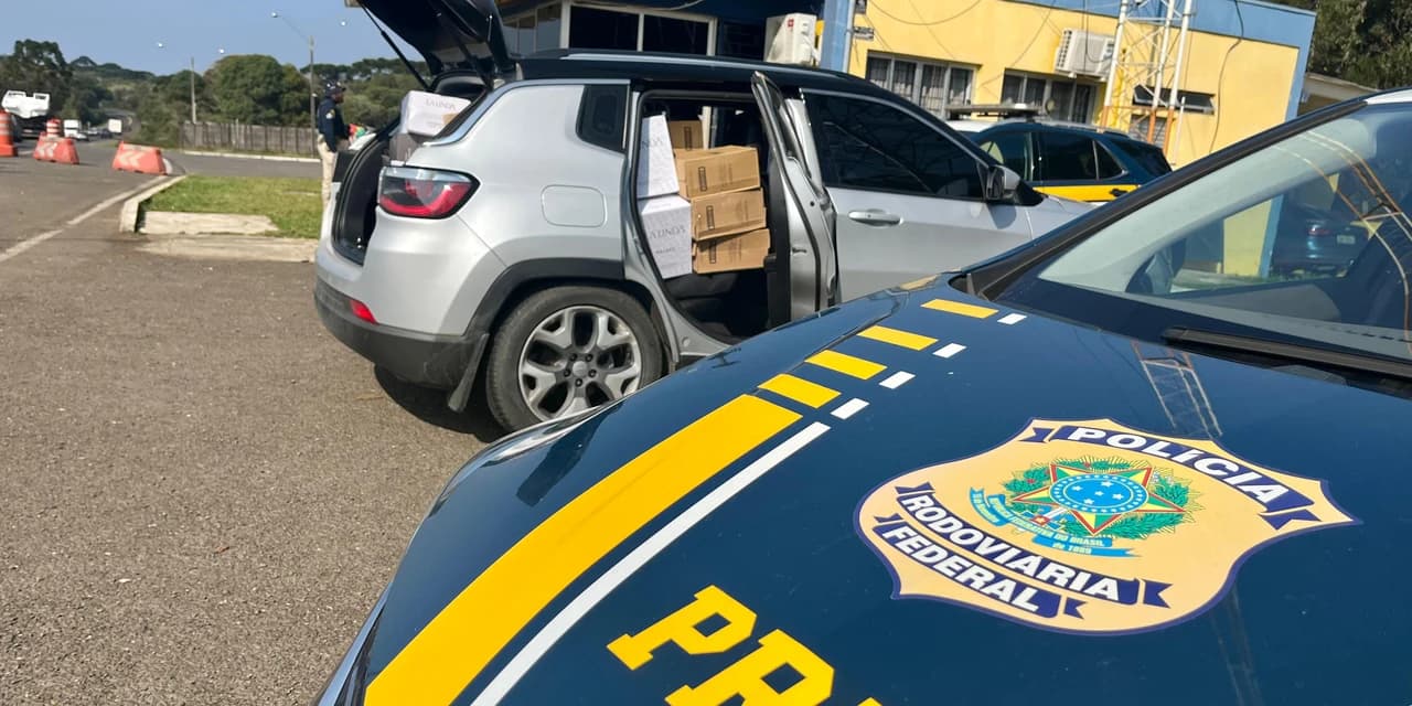 Polícia Rodoviária Federal apreende mais de 300 garrafas de vinho exportadas sem o pagamento de imposto