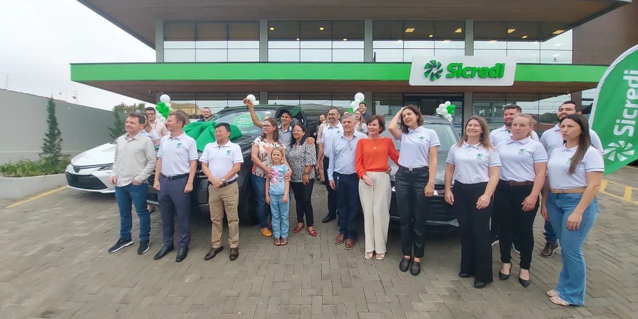 Sicredi 40 Anos: Três Associados Ganham Carros Zero km da promoção, 2 foram de Prudentópolis; Assista ao video.