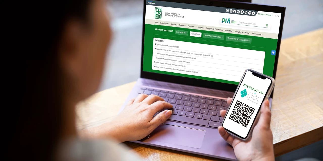 Em 15 dias, pix implantado pela Celepar acelera 2,2 mil liberações do DER-PR