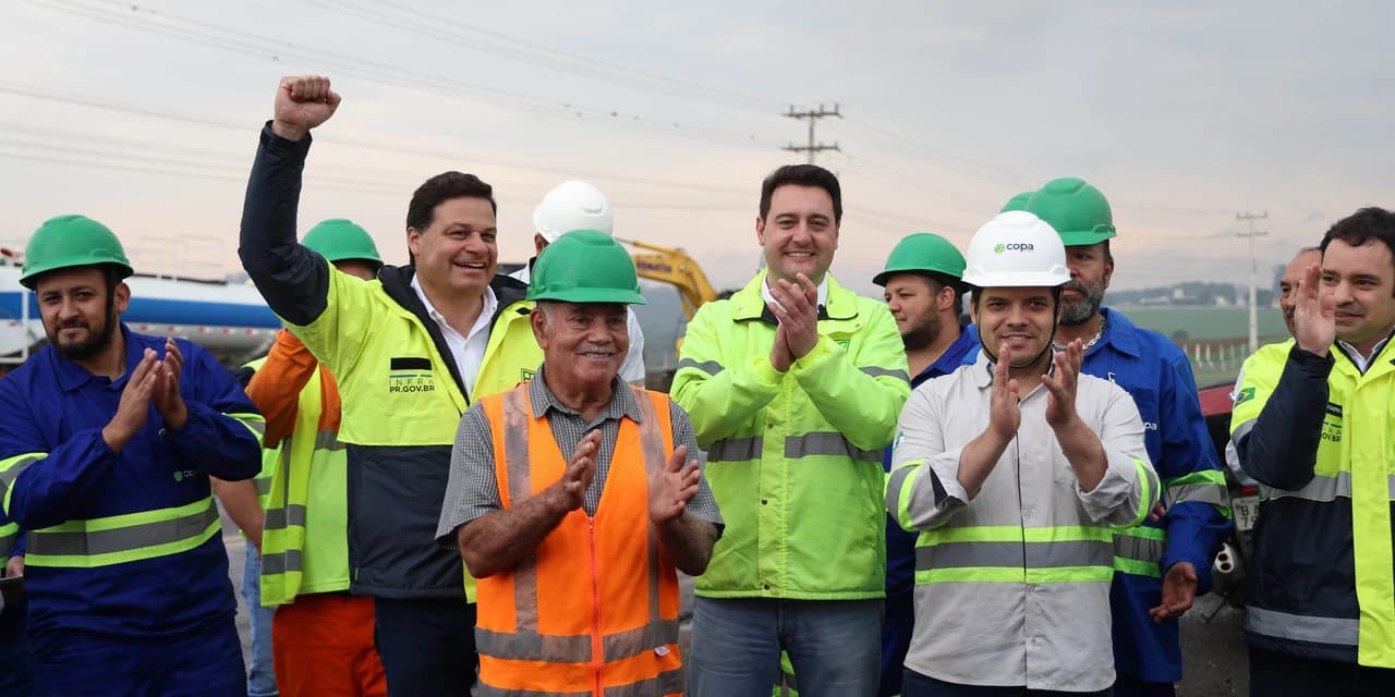 Começam as obras de duplicação da rodovia que liga Ponta Grossa a Palmeira