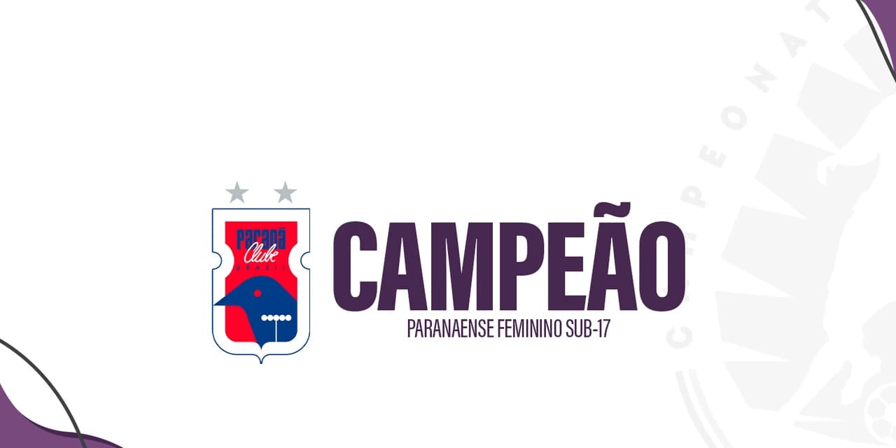 Paraná Clube conquista título feminino Sub-17
