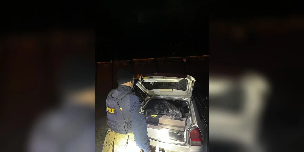 Polícia Rodoviária Federal apreende cerca de 180 garrafas de vinho de origem internacional sem o pagamento de imposto em Guarapuava