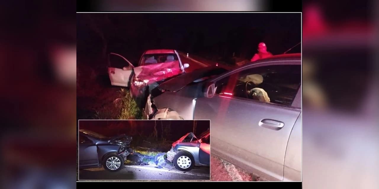 Passageira morre em grave acidente envolvendo dois veículos em Prudentópolis