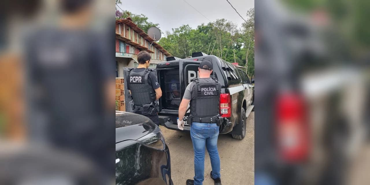 Polícia Civil de Rebouças prende suspeito de homicídio tentado em ação conjunta com Delegacia de Polícia de Irati